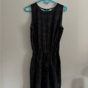 Kyodan Black Camo Midi Dress